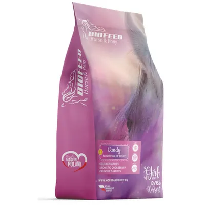 Produktbild von BIOFEED Candy Musli Full of Fruit – Müsli für Sportpferde, 20 kg