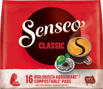 Produktbild von Senseo Kaffee Pads Classic,16 er, 111 g, UTZ