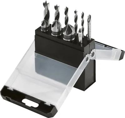 Produktbild von PARKSIDE® Fräs- und Bohrerset PFBS5 A1 (Holzbohrer-/Kegelsenkerset)