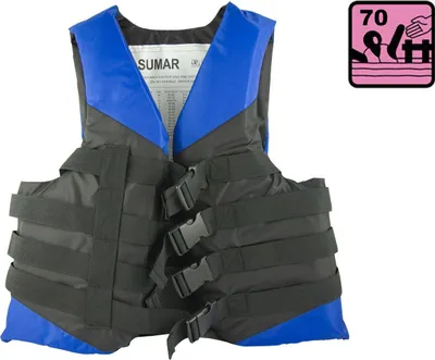 Produktbild von Schwimmweste Rettungsweste Wassersportweste blau gr. S ( 50N )