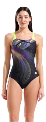 Produktbild von arena Badeanzug Jellyfish Pro Back, Farbe:Schwarz, Größe:40
