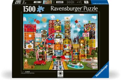Immagine prodotto di Ravensburger Eames House of Cards Fantasy, Puzzle, Erwachsenenpuzzle, 1500 Teile, 12000434