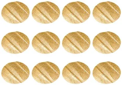 Image de Lot de 12 sets de table ronds pour une décoration de table élégante et vos événements