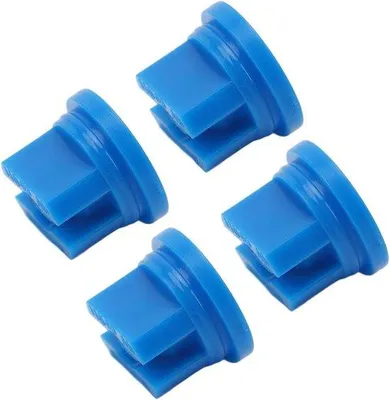 Imagen del producto de Boquilla de plástico para pulverizador con patrón de abanico, 110 grados - Accesorio para máquina de pulverización con patrón de abanico