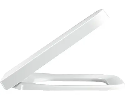 Produktbild von Pressalit WC-Sitz Plan mit Deckel Weiß, vierecks Design, Lift off Funktion