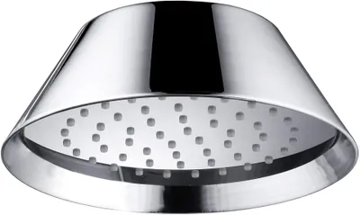 Productafbeelding van Stalen douchekop voor inbouw - 225 mm