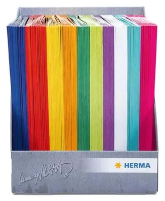 Image de HERMA 19751 Protège-cahier en carton DIN A4 bleu foncé