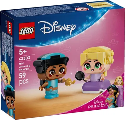 Image de LEGO® Disney Princess 43303 Les mini-princesses Jasmine et Raiponce