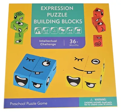 Productafbeelding van Puzzelbouwstenen Expression