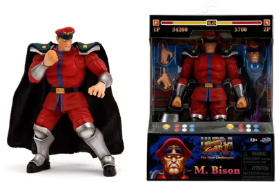 Image de Jada, figurine d'action, Street Fighter II, M. Bison, 6 pouces (15 cm), référence 9334219314R00