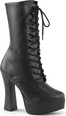 Produktbild von ELECTRA-1020 Damen Booties von Pleaser, Schwarz Matt , EU 43, US 13