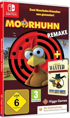 Produktbild von MOORHUHN Shooter Edition - 2 Moorhuhn Games in einem Paket - Nintendo Switch