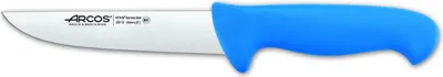 Immagine prodotto di Coltello da macellaio Arcos colore - Prof 291523 acciaio inox nitrum e mango lama ergonomica in polipropilene blu e lama da 16 cm, vetrinetta