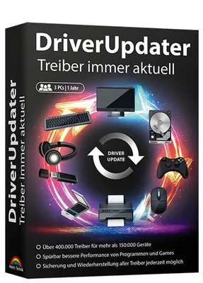 Produktbild von DriverUpdater Lizenz für 3 PCs