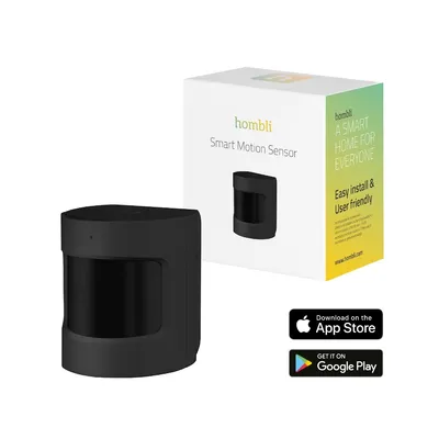 Produktbild von Hombli smarter Bewegungsmelder schwarz