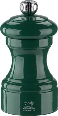 Image de Peugeot Bistro Moulin à poivre 10cm bois laqué vert forêt