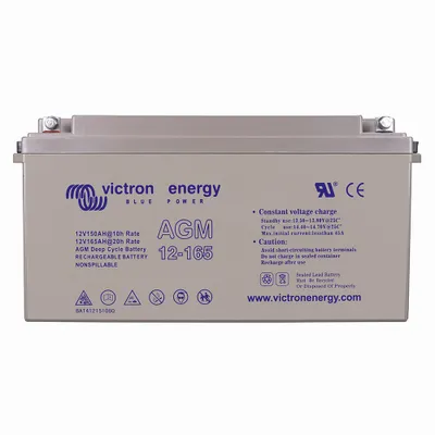 Produktbild von Victron AGM 12V 165Ah Deep Cycle Akku Batterie