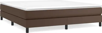 Immagine prodotto di vidaXL Struttura letto a molle insacchettate marrone 180x200 cm in Pelle finta