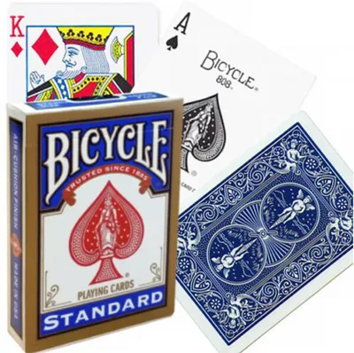 Produktbild von Bicycle Gold Standard / Rot & Blau - Bitte einzeln einlagern