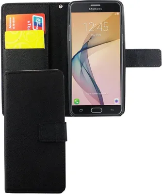 Produktbild von Handyhülle Tasche für Handy Samsung Galaxy J5 Prime Schwarz