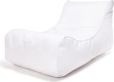 Produktbild von Ecopuf, Master Pouf Sessel Outdoor, Sitzsack, 115x65x60cm, Weiß Nc3