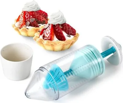 Produktbild von Betty Bossi Spritzbeutel »Deco Cream Whipper« (2-tlg) für Sahne und Sahnezusatzprodukte zum Sahne Schlagen und verzieren