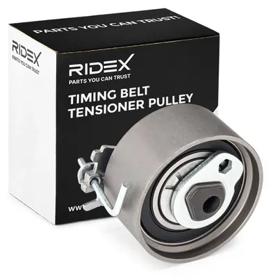 Produktbild von RIDEX 308T0061 Spannrolle Zahnriemen für RENAULT Clio III Schrägheck (BR0/1, CR0/1) TWINGO II (CN0) CLIO II (BB0/1/2, CB0/1/2) TWINGO I (C06)