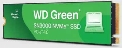 Produktbild von WESTERN DIGITAL M.2 SSD Green SN3000 500GB