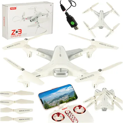 Produktbild von RC-Drohne SYMA Z3 HD-Kamera 2,4 GHz Weiß