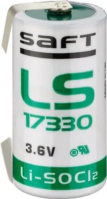Produktbild von Saft Lithium LS-17330 3,6 V 2,1 Ah mit U-Lötfahne