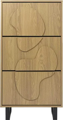 Obrázok produktu pre HowHomely Skriňa na topánky 24x60x115cm Stojan na topánky Stojan na topánky Loft