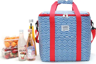 Image de Sac à déjeuner de pique-nique, capacité 20L, bleu
