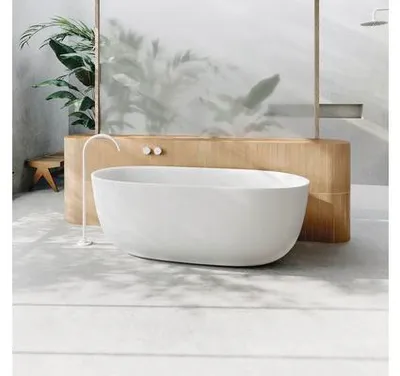 Produktbild von KALDEWEI Freistehende Badewanne MEISTERSTÜCK OYO DUO Invisible Grip 1050-4034 163 x 77 cm alpinweiß mit Antirutschbeschi