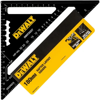 Produktbild von DEWALT Speed Square-Anschlagwinkel 18cm DWHT25227-0