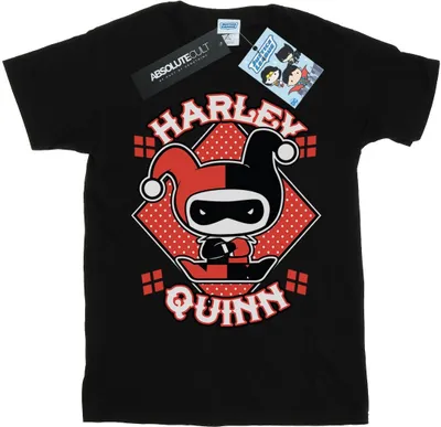 Produktbild von Harley Quinn - T-Shirt für Mädchen BI1483 (152-158) (Schwarz)