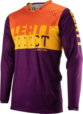 Produktbild von Leatt 4.5 Lite Motocross Jersey, orange/lila, L