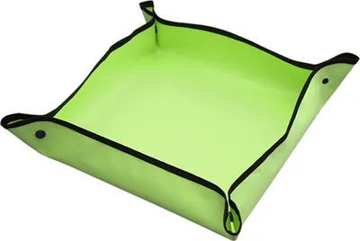 Produktbild von Pflanzenabtastmatten faltbare Verschleiß-resistente Oxford-Stoffpflanzen-Transplantationsmatte für Zuhause-Grün ,Größen:50*50cm
