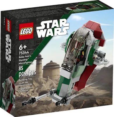 Produktbild von LEGO® Star Wars™ 75344 Boba Fetts Starship™ – Microfighter