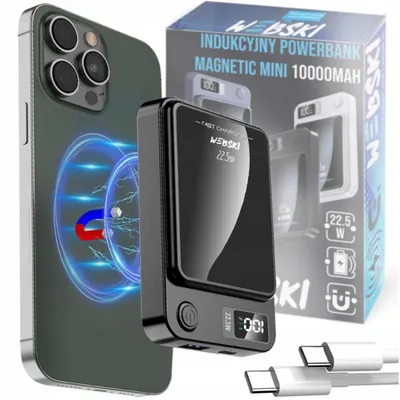 Produktbild von Magnetisches Kabellose Powerbank,10000mAh kabellose magnetische Powerbank