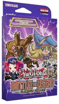 Produktbild von Yu-Gi-Oh! Battles of Legend Glorious Gallery Tuck Box (Deutsch)