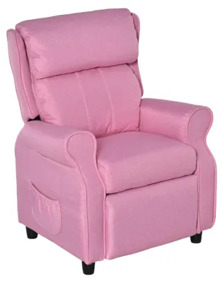 Produktbild von Kindersofa Kindersessel mit Fußstütze Armlehne verstellbare Rückenlehne Relaxsessel Kindercouch Stuhl Liegecouch Kinder Sofa für 3-5 Jahre Jungen und Mädchen Rosa