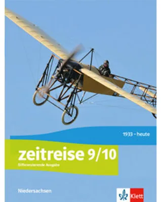 Obrázek produktu pro Zeitreise 9/10. Schülerbuch Klasse 9/10. Differenzierende Ausgabe Niedersachsen