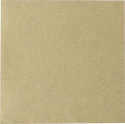 Produktbild von Sovie HORECA Cocktail-Servietten Naturbraun aus Linclass® Airlaid 24 x 24 cm, 100 Stück