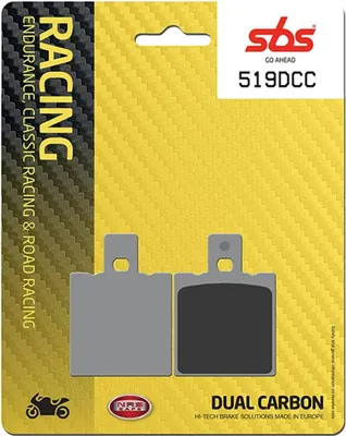 Immagine prodotto di Coppia pastiglie freno Racing SBS mescola carbonio 519DCC