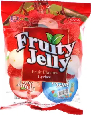 Produktbild von Funny Hippo Fruity Jelly Cup Lychee Fruit Flavors 312g