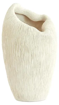 Produktbild von Light & Living - Vase Denisa - Creme - 21.5x20.5x36.5cm