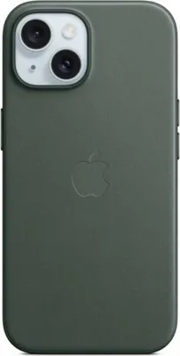 Produktbild von Apple iPhone 15 Hülle - Recycelte Mikrofaser - Hard Case, Backcover - Grün