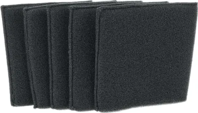 Produktbild von vhbw 5x Staubsaugerfilter kompatibel mit Einhell TE-VC 3080 SACL, 4090 SACL, 5090 SACL Staubsauger - Schaumstofffilter Schwarz
