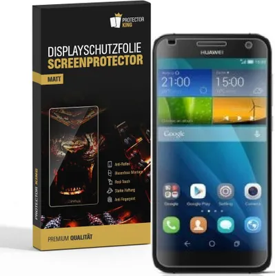 Produktbild von 6x Displayschutzfolie für Huawei G7 ANTI-REFLEX Displayfolie Schutzfolie MATT