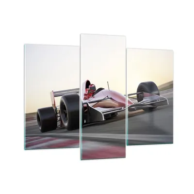 Produktbild von Bilder auf glas - Formel 1 Rennen Strecke Geschwindigkeit - 130x100cm - Glasbilder - Wandbilder - Kunstdruck - Wanddekoration aus Glas - Glas Bilder - Wandbild auf Glas - GCB130x100-2423